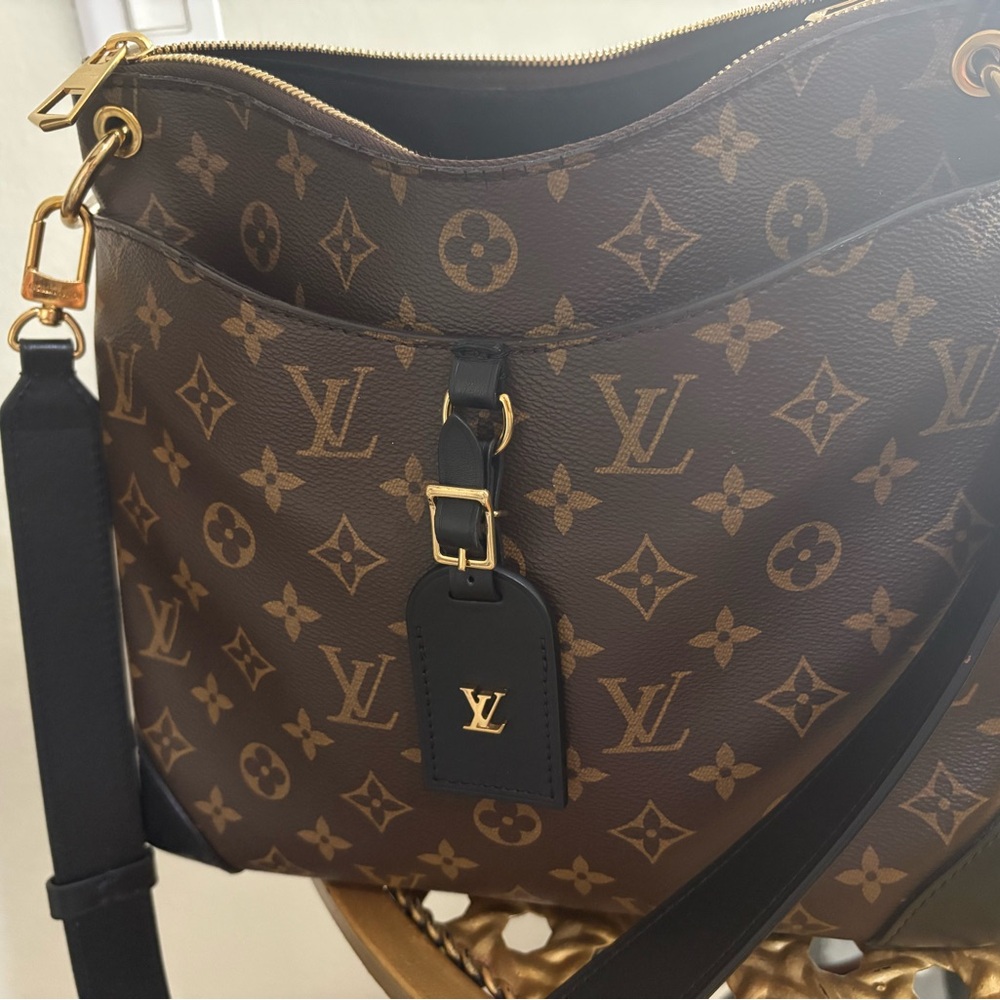 Authentic Louis Vuitton - Brown Monogram Odeon PM w/ box and dust bag